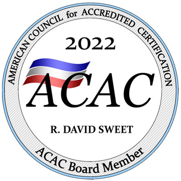 R David Sweet ACAC Board Member Seal 2022